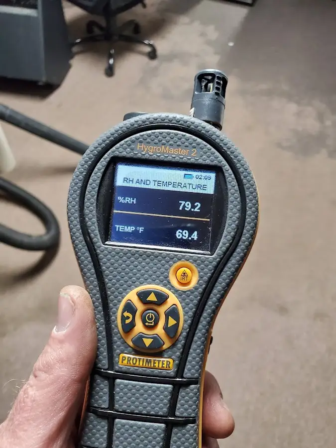 Moisture meter humidity assessment for Fire & Smoke Damage Restoration in Kokomo